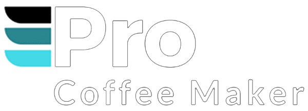 Pro Coffee Maker Logo White